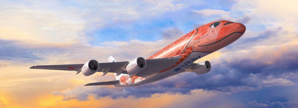 ANAホノルル線A380「FLYING HONU/フライングホヌ」は全てが特別